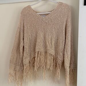 FATE fringe sweater